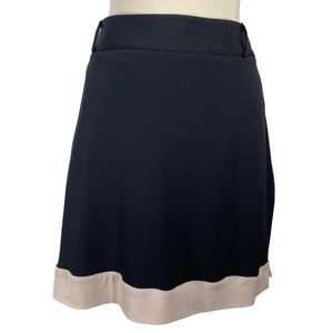 Birdee Sport Skort Skirt Black Golf Privacy Shorts Size 12 Golf Walking Athletic